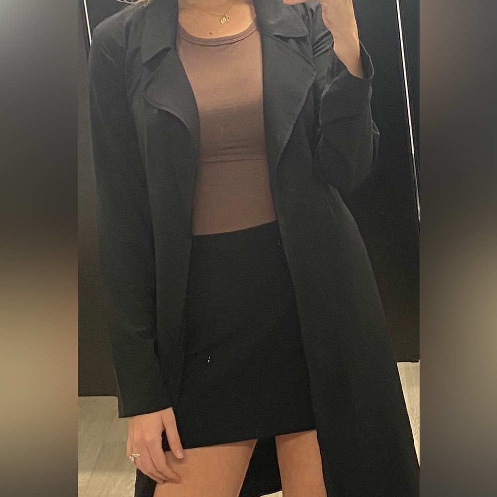 Black Express Mini Skirt